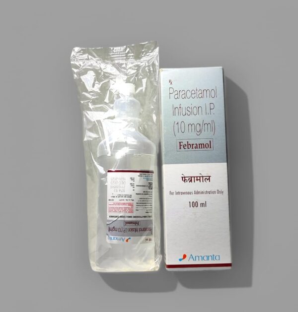 FEBRAMOL INFUSION 100ML