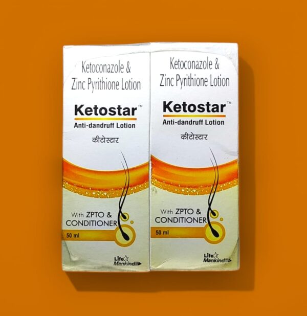KETOSTAR  ANTI-DANDRUFF LOTION 50ML