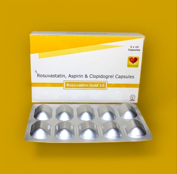 ROSUVASTIN GOLD 10 CAPSULES