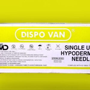 DISPO VAN 20 NO. NEEDLES