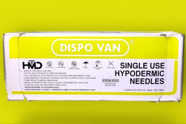 DISPO VAN 20 NO. NEEDLES