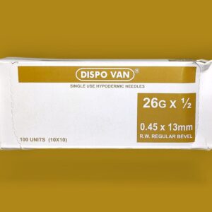 DISPO VAN 26 NO. NEEDLES