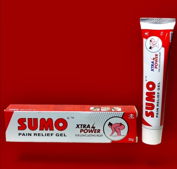 SUMO PAIN RELIFE GEL 30 GM