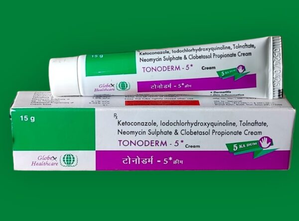 TONODERM-5 CREAM 15 GM