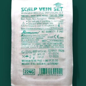 SCALP VEIN SET 22