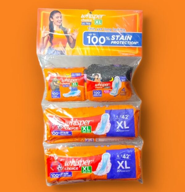 WHISPER CHOICE XL ULTRA WHOLSALE PACK