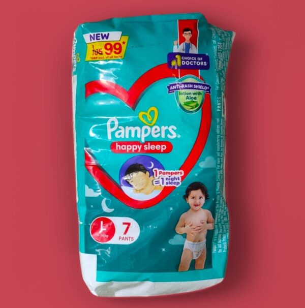 PAMPERS (L) SIZE 7 PANTS