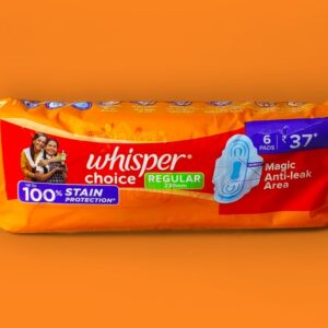 WHISPER CHOICE REGULAR 6 PADS