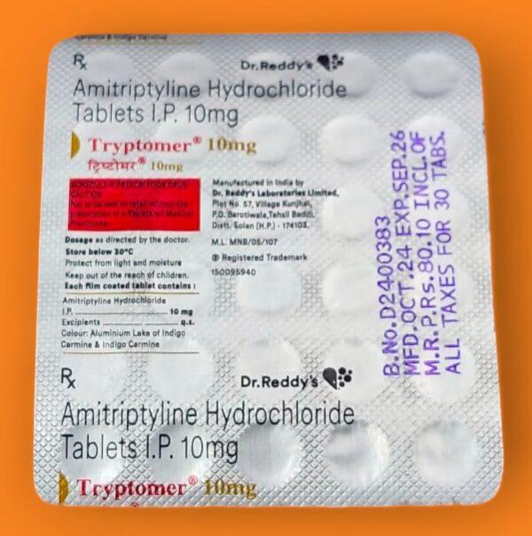 TRYPTOMER 10MG TABLETS