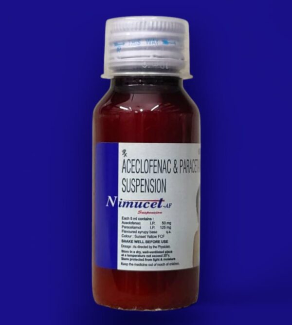 NIMUCET-AF SYRUP 60ML