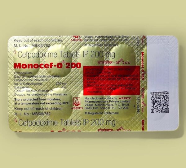 MONOCEF-O 200 TABLETS