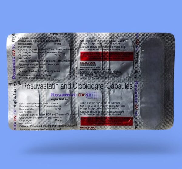 ROSUMAC CV 10 CAPSULES
