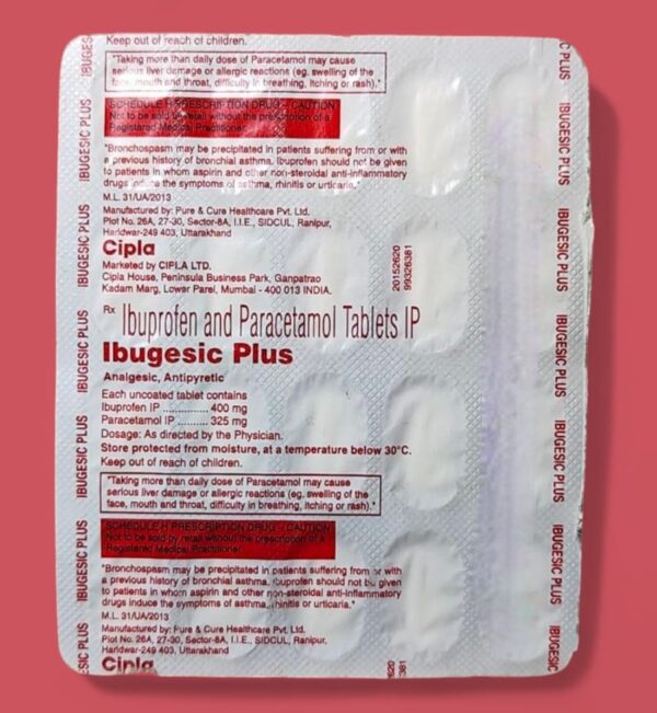 IBUGESIC PLUS TABLETS