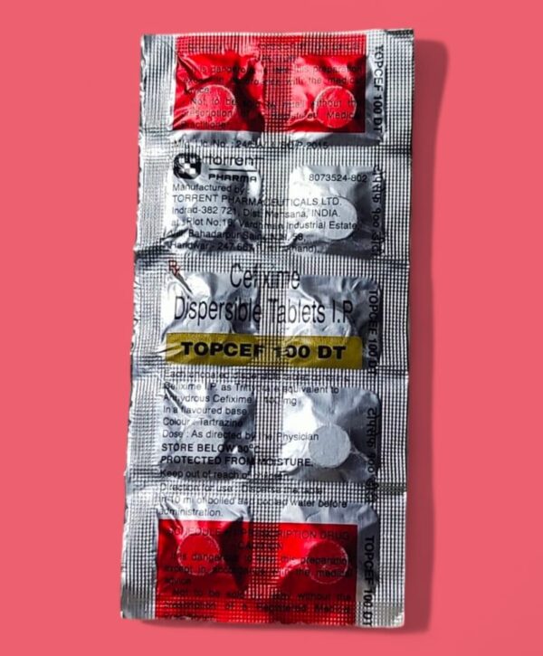 TOPCEF 100 DT TABLETS