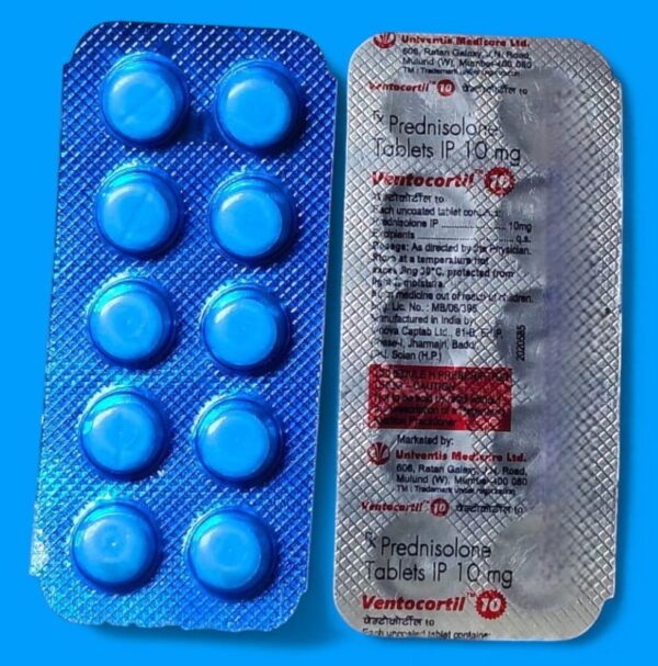 VENTOCORTILL 10 MG TABLETS