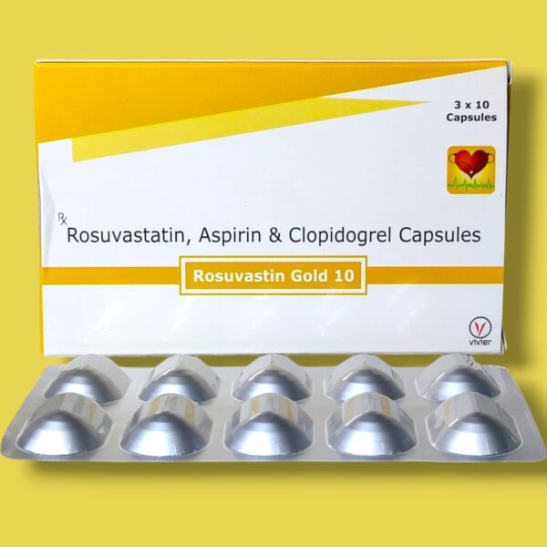 ROSUVASTIN GOLD 10 CAPSULES