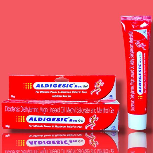 ALDIGESIC MAX GEL 30 GM