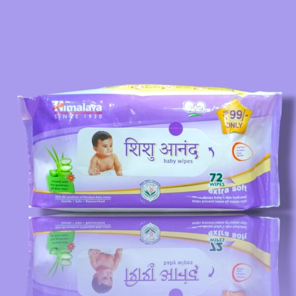 HIMALAYA BABY WIPES 72PC