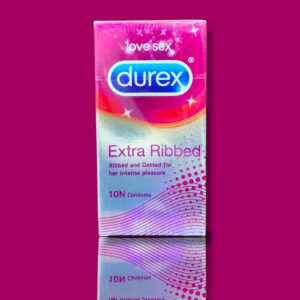 DUREX EXTRA RIBBED 10 CONDOMS