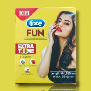 6XE FUN EXTRA TIME CONDOM
