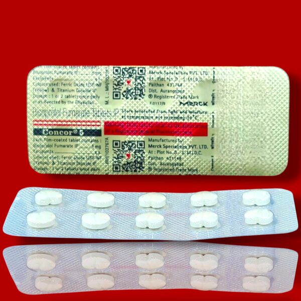 CONCOR 5 MG TABLET