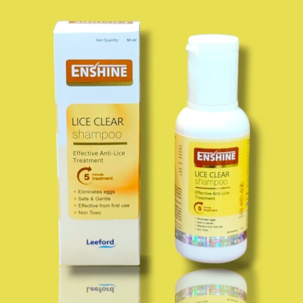 ENSHINE LICE  CLEAR SHAMPOO 50ML