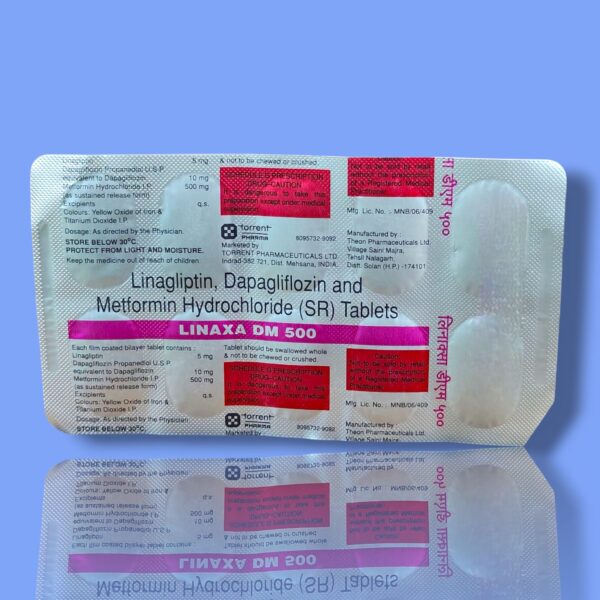 LINAXA DM 500MG TABLET