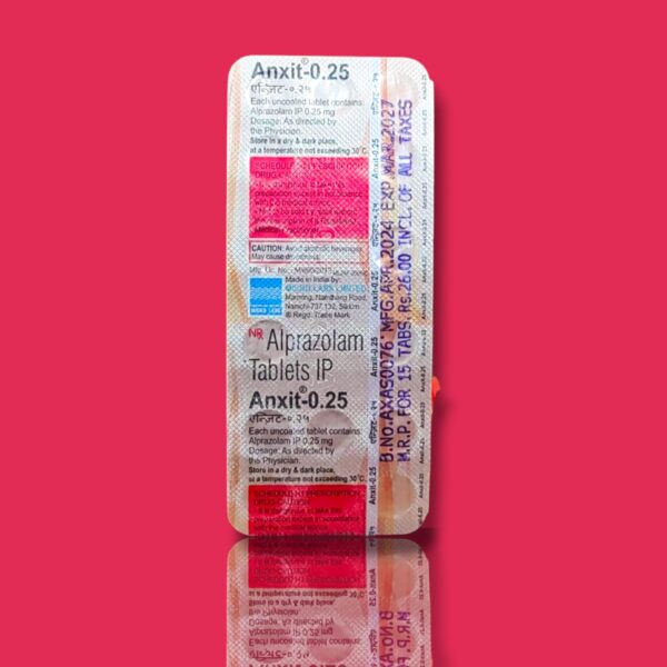 ANXIT-0.25MG TABLET