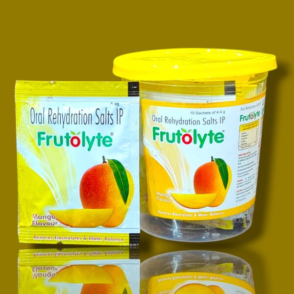 FRUTOLYTE POWDER MANGO FLAVOUR 4.57GM