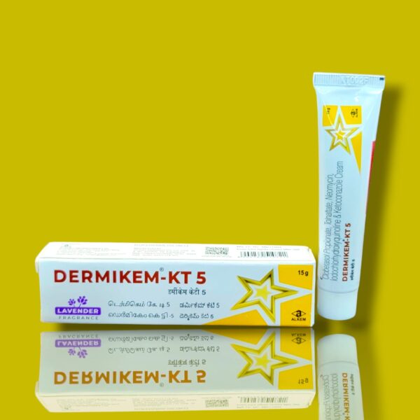 DERMIKEM -KT 5 CREAM 15GM