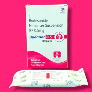 BUDAPOR 0.5MG RESPULES